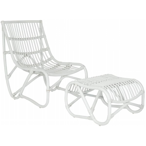 Safavieh Shenandoah Chair - White FOX6526A - main